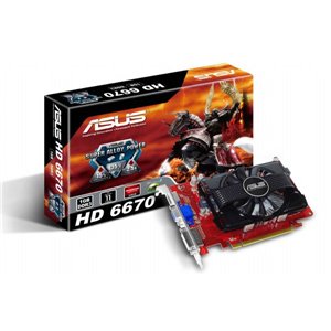 Asus ATI Radeon HD 6670 1GB HDMI Graphics Card PCI-Express